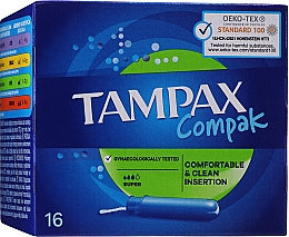 Tampons mit Applikator 16 St. - Tampax Compak Discreet Tampons — Bild N1