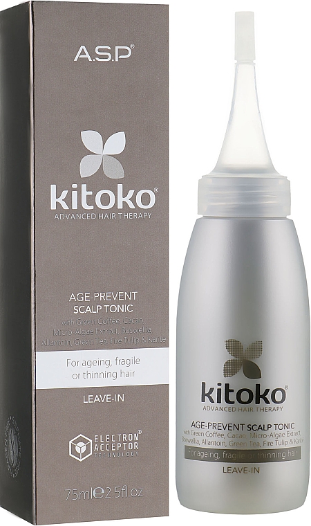 Anti-Aging-Kopfhauttoner - Affinage Kitoko Age Prevent Scalp Tonic — Bild N1