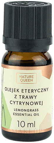Ätherisches Öl mit Zitronengras - Nature Queen Essential Oil Lemongrass — Bild 10 ml