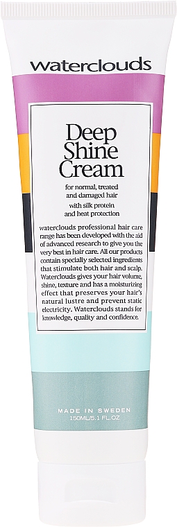 Haarcreme für normales, behandeltes und strapaziertes Haar - Waterclouds Repair Deep Shine Cream — Bild N1