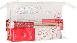 Düfte, Parfümerie und Kosmetik Mundpflegeset - Swissdent Extreme Promo Kit (Zahnpasta 50ml + Mundspülung 9ml + Zahnbürste weich 1St. + Kosmetiktasche)