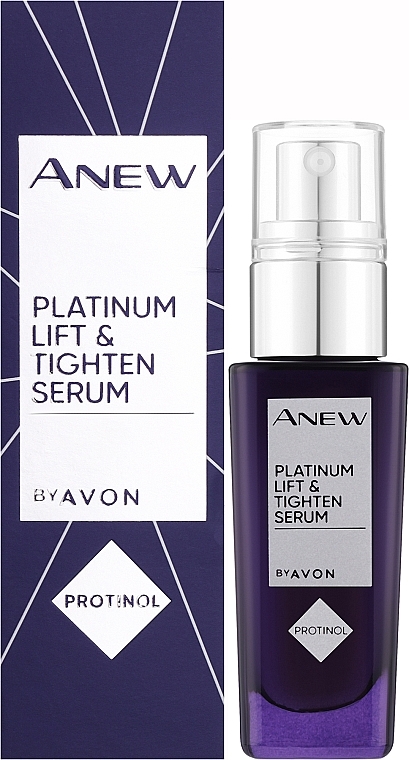 Straffendes Gesichtsserum für mehr Elastizität - Avon Anew Platinum Lift & Tighten Serum — Bild N3