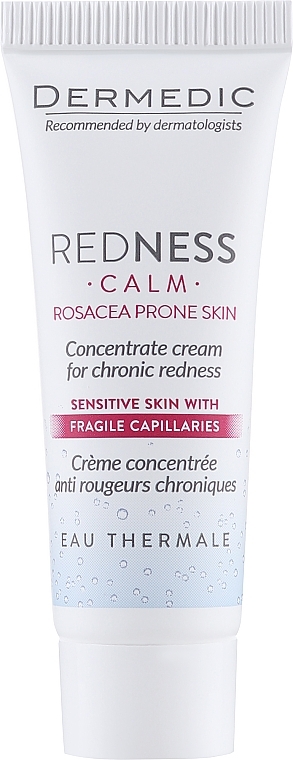 GESCHENK! Cremekonzentrat für Haut mit Rosacea - Dermedic Redness Calm Concentrate Cream For Chronic Redness — Bild N2