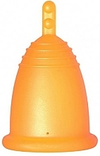 Düfte, Parfümerie und Kosmetik Menstruationstasse mit Schlaufe Größe S orange - MeLuna Classic Menstrual Cup Stem