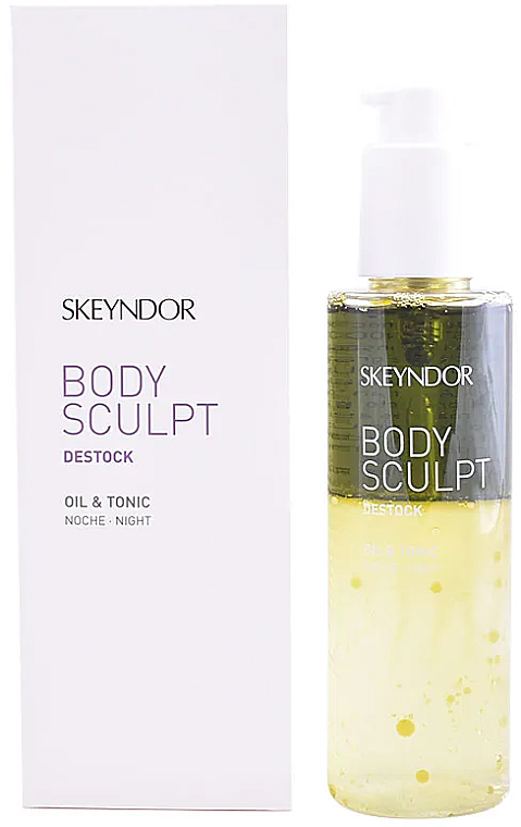 Gesichtstonikum-Öl zum Abnehmen für die Nacht - Skeyndor Body Sculpt Oil & Tonic Night — Bild N1