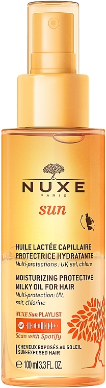 Feuchtigkeitsspendendes, milchiges und zweiphasiges Schutzöl für das Haar - Nuxe Sun Moisturising Protective Milky Oil For Hair — Bild N1