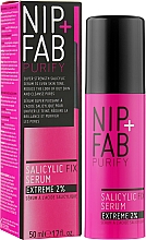 Gesichtsserum mit Salicylsäure 2% - NIP + FAB Salicylic Fix Serum Extreme 2% — Bild N2