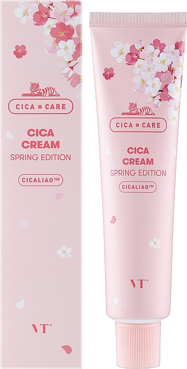 Beruhigende Gesichtscreme - VT Cosmetics Cica Cream Spring Edition — Bild N2