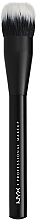 Foundationpinsel - NYX Professional Makeup Pro Brush Dual Fiber Foundation — Bild N1