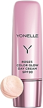 Düfte, Parfümerie und Kosmetik Aufhellende Tagesgesichtscreme mit LSF 30 - Yonelle Roses Color Glow Day Cream SPF 30