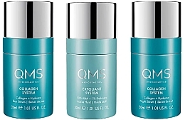 Düfte, Parfümerie und Kosmetik Gesichtspflegeset - QMS Collagen + Exfoliant Set Strong (Gesichtsserum 30mlx2 + Gesichtsfluid 30ml)