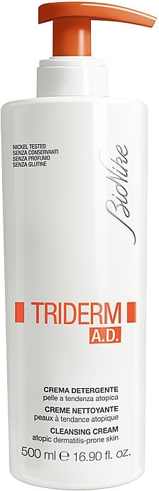Reinigende Haar- und Körpercreme - BioNike Triderm A. D. Cleansing Cream — Bild N1
