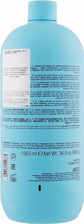 Zarte Haarspülung - Elgon Colorcare Delicate Conditioner Ph 4.5 — Bild N4