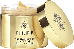 Regenerierende Haarmaske mit marokkanischem Mandelöl - Philip B Russian Amber Imperial Gold Masque — Bild N2