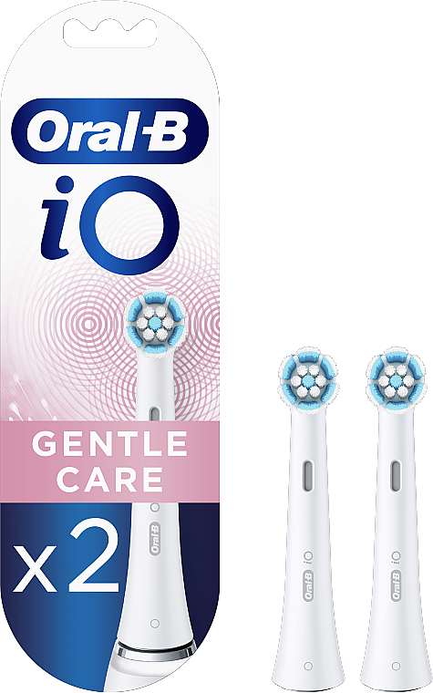 Austauschbare Zahnbürstenköpfe für elektrische Zahnbürste weiß - Oral-B Braun iO Gentle Care — Bild N7