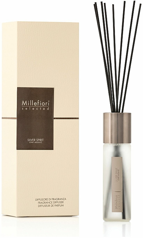 Raumerfrischer Silberner Geist - Millefiori Milano Selected Silver Spirit Diffuser — Bild N1