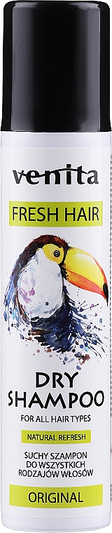 Trockenshampoo-Spray für alle Haartypen - Venita Original Dry Shampoo — Bild N1