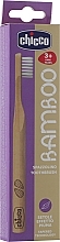 Zahnbürste aus Bambus violett - Chicco — Bild N3