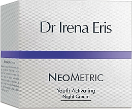 Düfte, Parfümerie und Kosmetik Verjüngende und aktivierende Nachtcreme für das Gesicht - Dr Irena Eris Neometric Youth Activating Night Cream