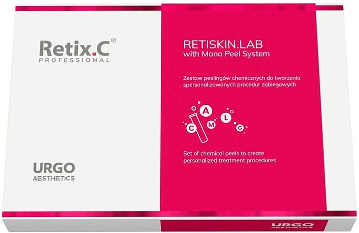 Gesichtspflegeset - Retix.C Retiskin.Lab with Mono Peel System (Gesichtspeeling 5x20ml) — Bild N1