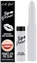 Primer für die Lippen - L.A. Girl Lip Primer Clear — Bild N4