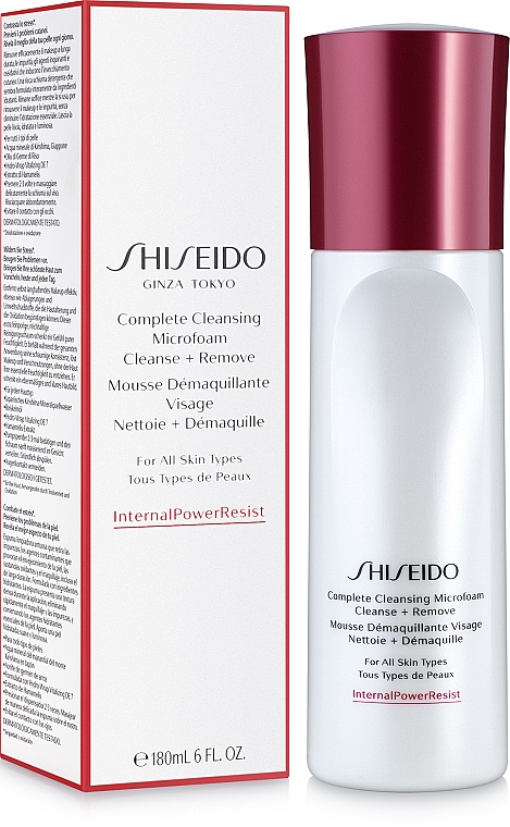 Reinigungsschaum zum Abschminken - Shiseido Complete Cleansing Microfoam — Bild N1