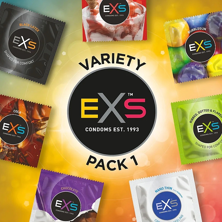 Kondome - EXS Mixed Variety Pack 1 Condoms — Bild N2
