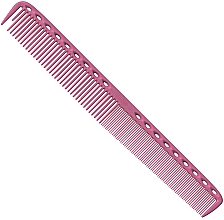 Haarkamm 215 mm rosa - Y.S.Park Professional Cutting Guide Comb Pink — Bild N1