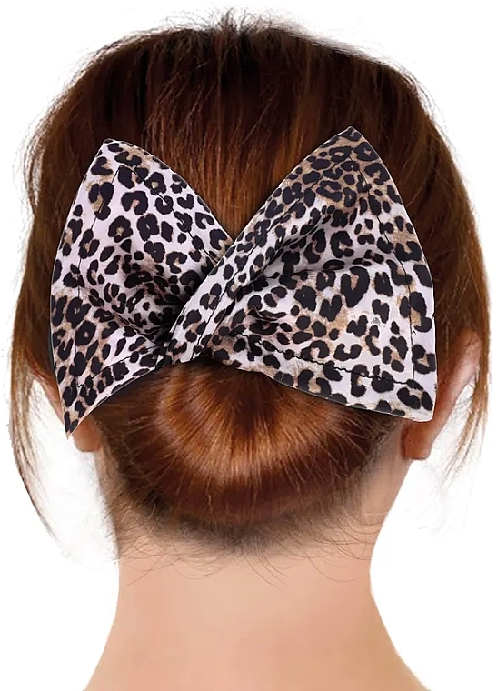 Dutt-Haarband Leopard - W7 Twist 'N' Twirl Bun Shaper Leopard  — Bild N2