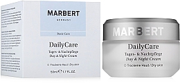 Düfte, Parfümerie und Kosmetik Tages- und Nachtcreme für trockene Haut - Marbert Basic Care Daily Care