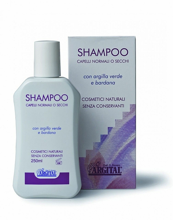 Aloe und Diptam Shampoo für normales Haar - Argital Shampoo For Normal Hair — Foto N1