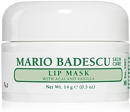 Lippenmaske für die Nacht - Mario Badescu Lip Mask with Acai and Vanilla — Bild N1