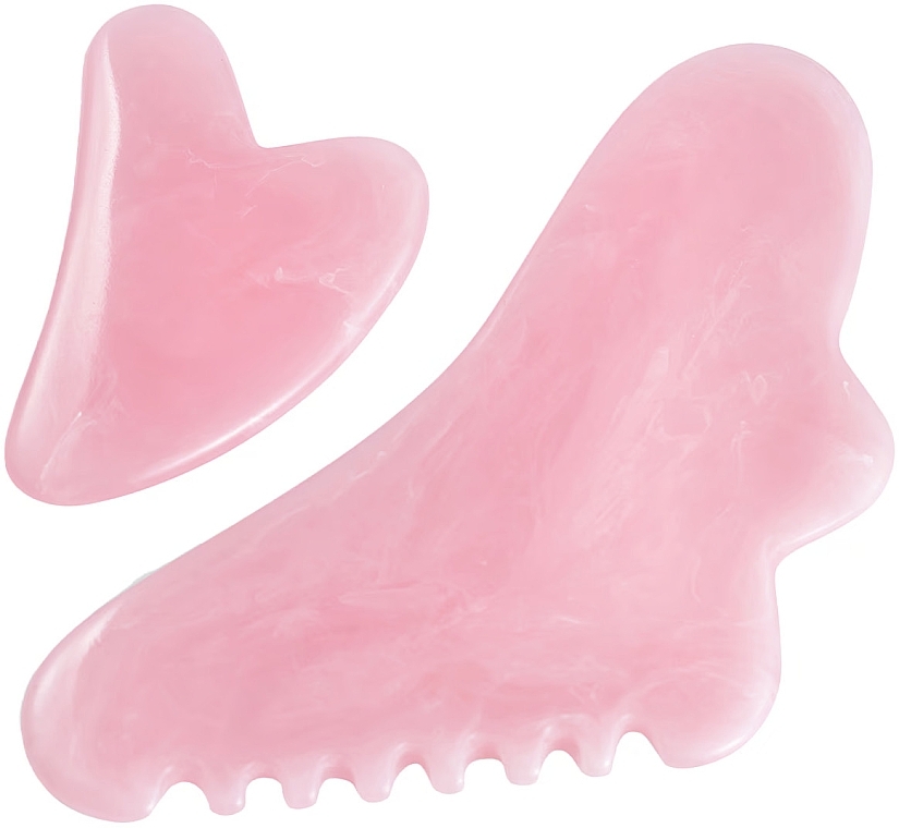 Guasha-Massage-Set für Körper und Gesicht  - Zoe Ayla Face & Body Gua Sha Set  — Bild N2