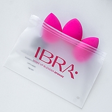 Düfte, Parfümerie und Kosmetik Make-up Schwamm 3 St. rosa - Ibra Make Up Blender Sponge Pink