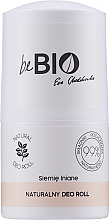 Düfte, Parfümerie und Kosmetik Natürliches Deo Roll-on mit Leinsamen - BeBio Natural Linseed Deodorant Roll-On
