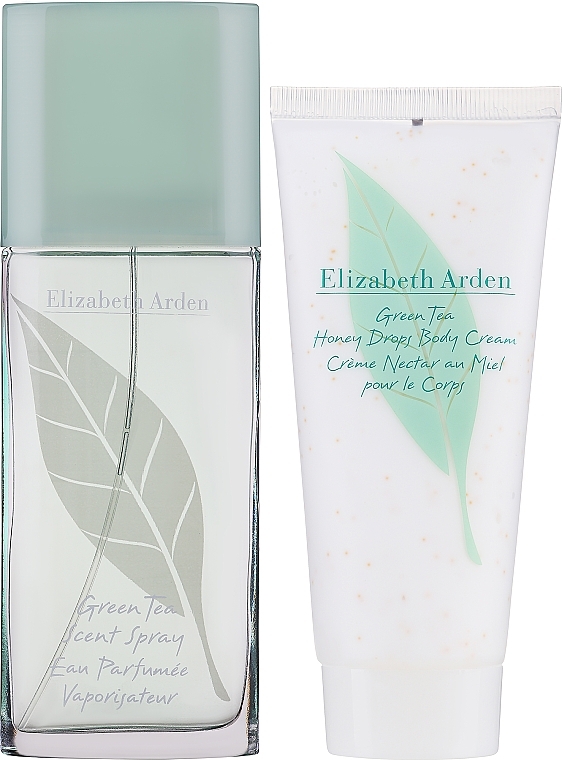 Elizabeth Arden Green Tea - Duftset (Eau de Parfum 100ml + Körpercreme 100ml)  — Bild N1