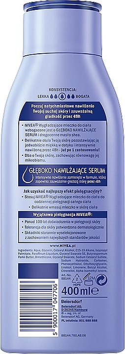 Verwöhnende Körpermilch für trockene Haut - NIVEA Smooth Sensation Body Soft Milk — Bild N6