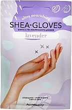 Manikürehandschuhe mit Sheabutter und Lavendel - Avry Beauty Shea Butter Gloves Lavender — Bild N1