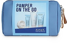 Set - Alma K. Pamper On the Go Travel Set (cleans/gel/30 ml + body/butter/50 ml + f/cr/15 ml + sh/gel/60 ml) — Bild N1