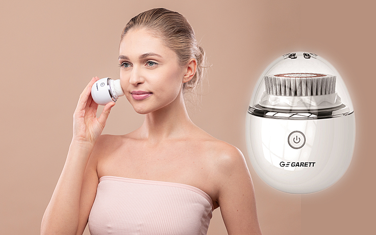 Reinigende Ultraschall-Massagebürste für das Gesicht - Garett Beauty Clean Pro — Bild N2