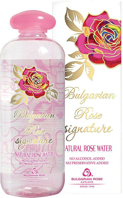 100% Natürliches Rosenwasser - Bulgarian Rose Signature Rose Water