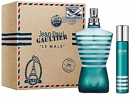 Düfte, Parfümerie und Kosmetik Jean Paul Gaultier Le Male - Duftset (Eau de Toilette 125ml + Eau de Toilette 20ml) 