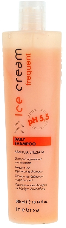 Ultra-sanftes Shampoo mit präbiotischem Komplex - Inebrya Frequent Ice Cream Daily Shampoo