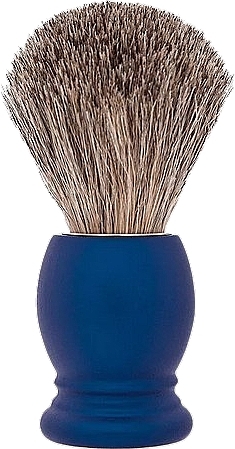 Rasierpinsel blau - Plisson Essential Russian Grey Shaving Brush — Bild N2