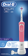Elektrische Zahnbürste rosa - Oral-B Vitality 100 D100.413.1 PRO 3D — Bild N2