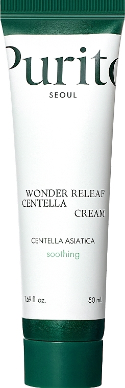 Beruhigende Gesichtscreme mit Centella Asiatica - Purito Seoul Wonder Releaf Centella Cream