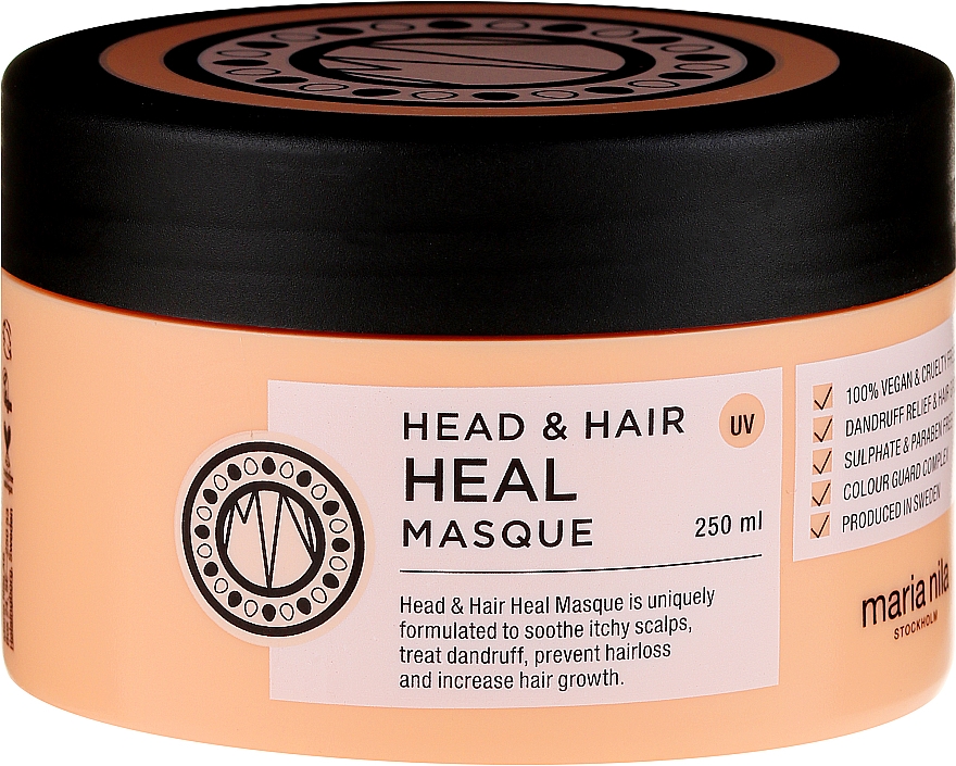 Haarmaske gegen Schuppen - Maria Nila Head & Hair Heal Masque — Bild N1