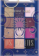 Düfte, Parfümerie und Kosmetik Lidschattenpalette - Vivienne Sabo Les Planetes Eyeshadow Palette