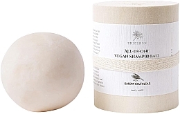 Festes Shampoo Schneehafer - Erigeron All in One Vegan Shampoo Ball Snow Oatmeal — Bild N1