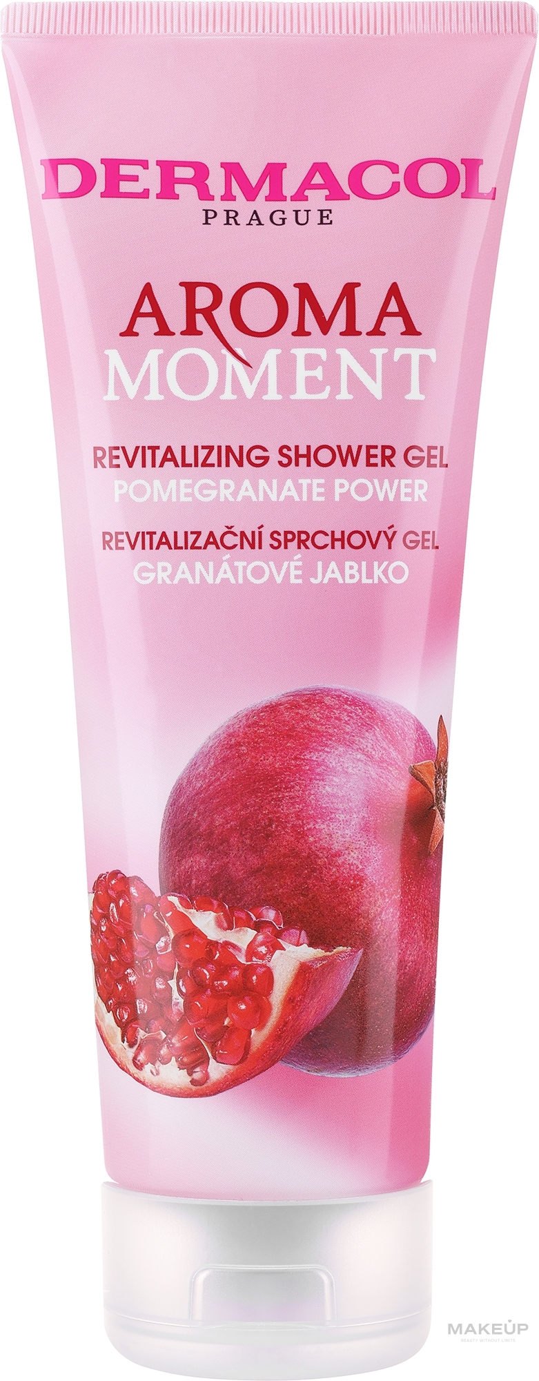 Revitalisierendes Duschgel mit Granatapfel - Dermacol Aroma Ritual Pomegranate Power — Bild 250 ml